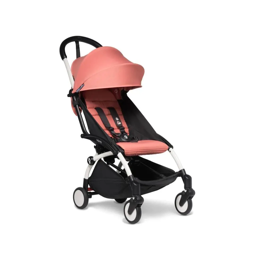 BABYZEN YOYO² 6+ Stroller, White/Ginger