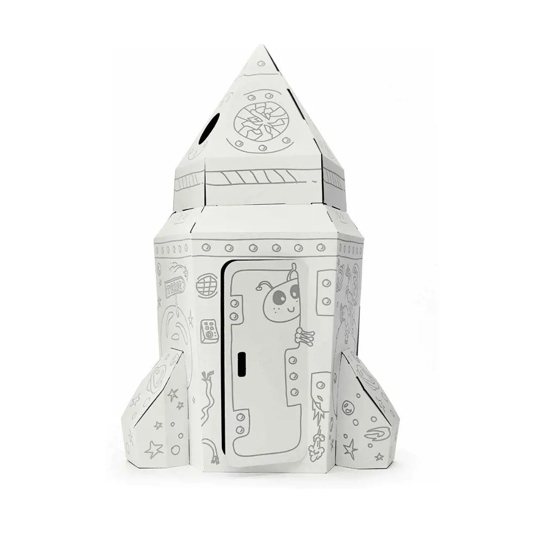 Rocket Colouring Playhouse