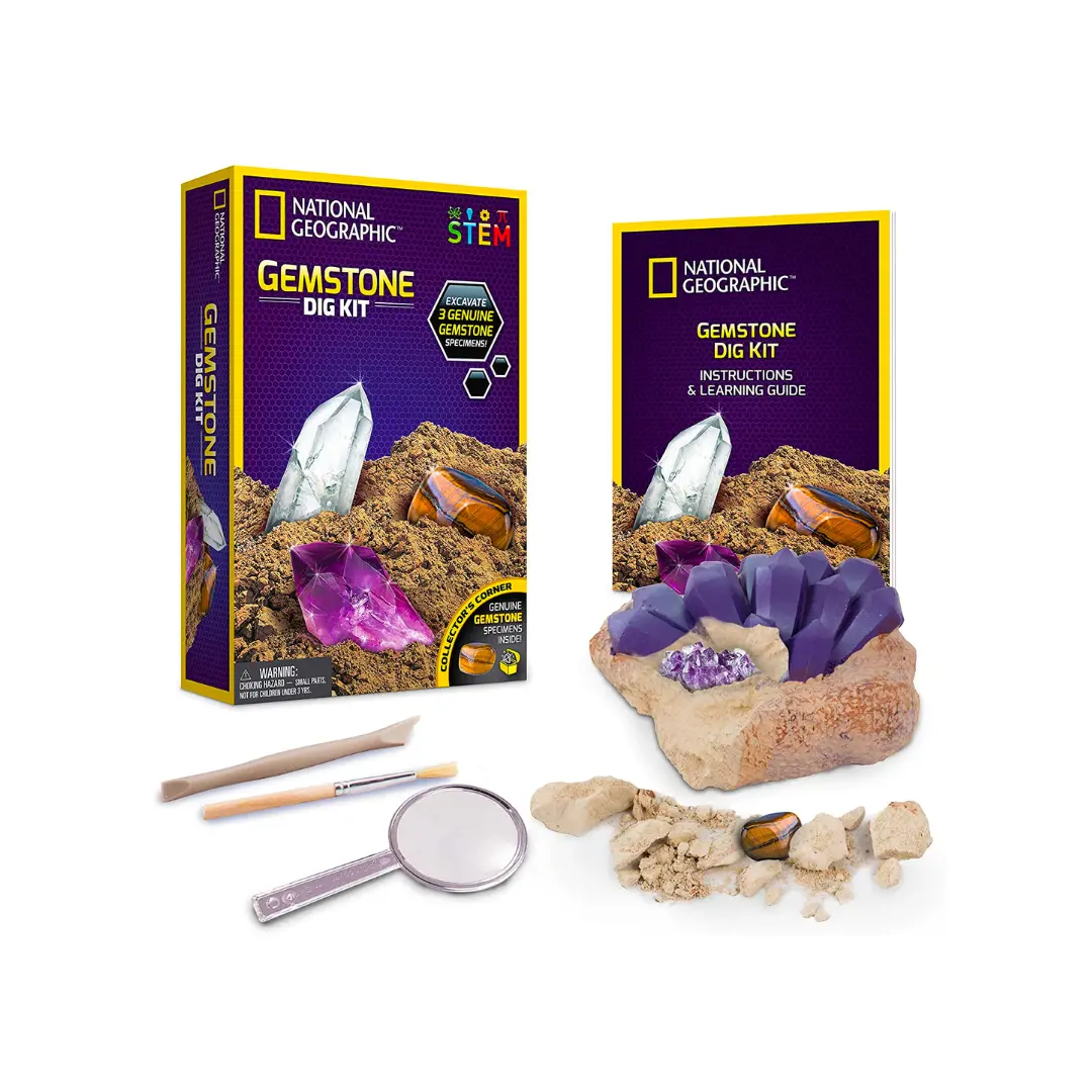 National Geographic Gemstone Dig Kit