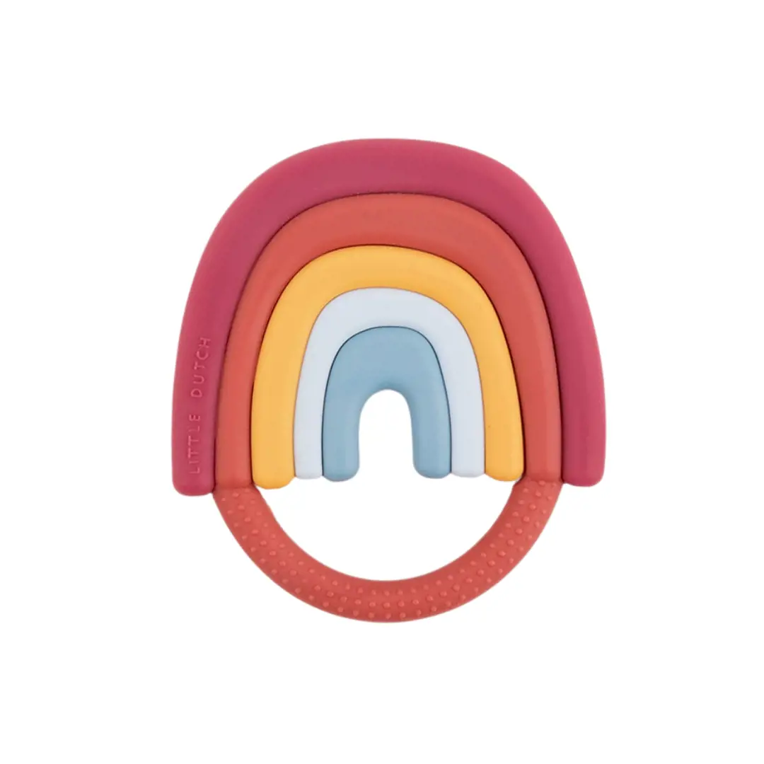 Little Dutch Silicone Rainbow Teether