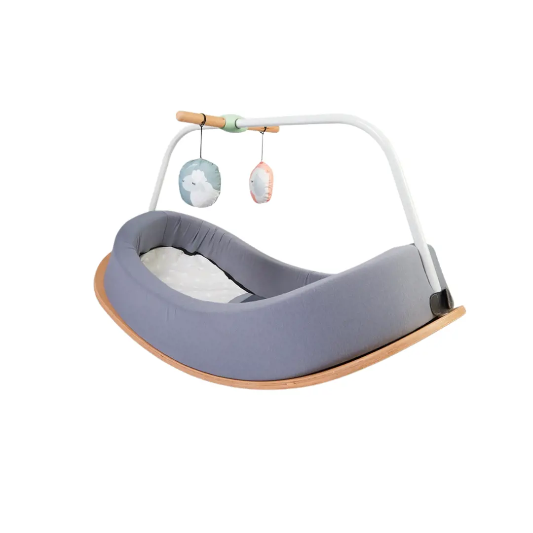 Mamatoyz Loop 3-in-1 Baby Rocker, Gym and Balance Board