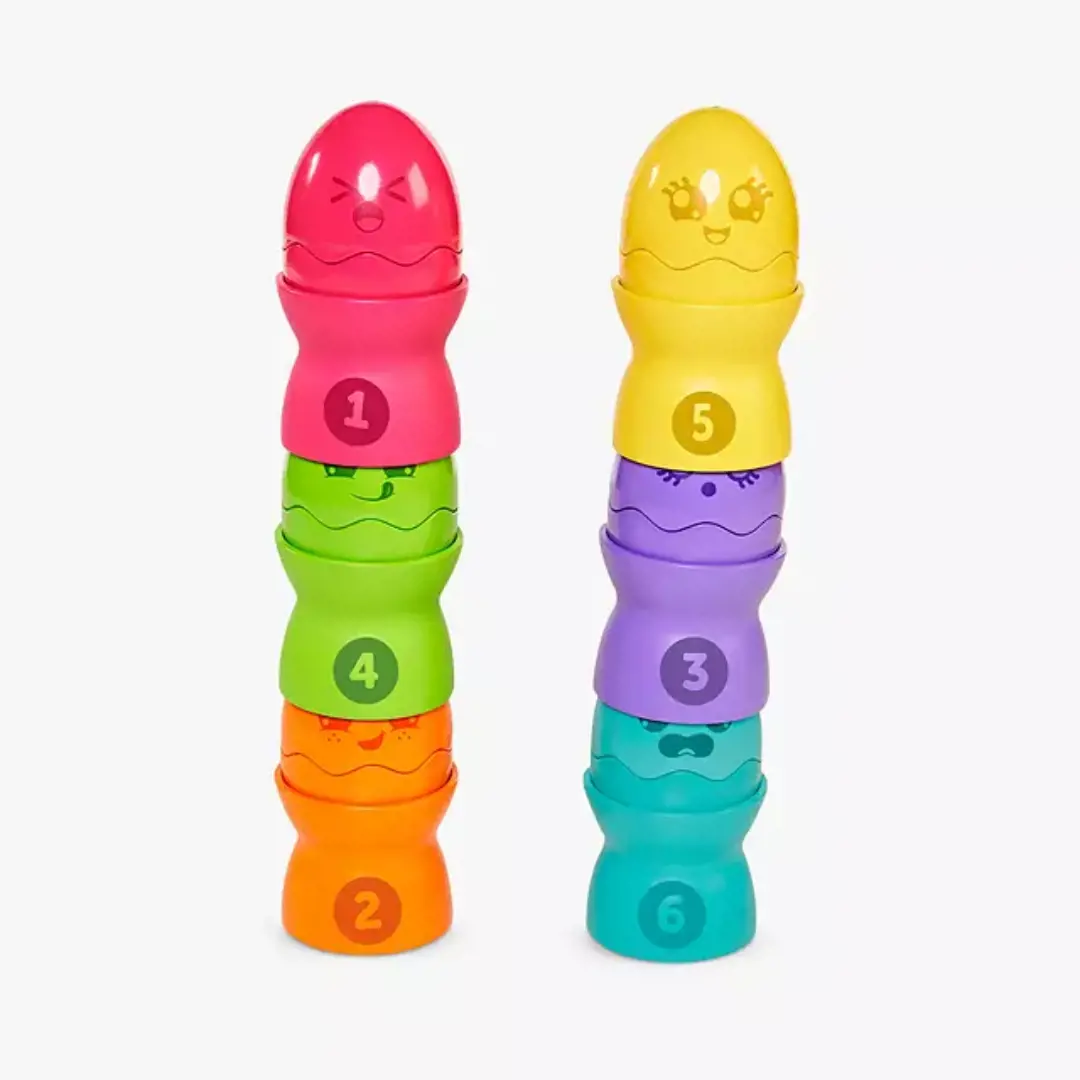 Toomies Hide And Squeak Egg Stackers