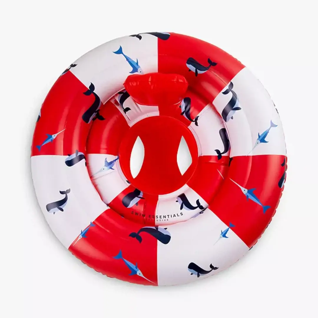 Swim Essentials Inflatable Whale Baby Seat