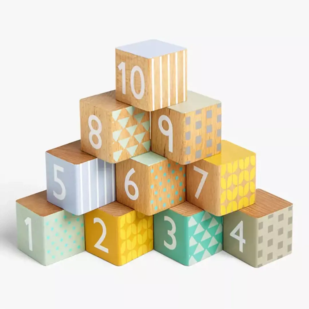 My First Wooden Numbers Blocks