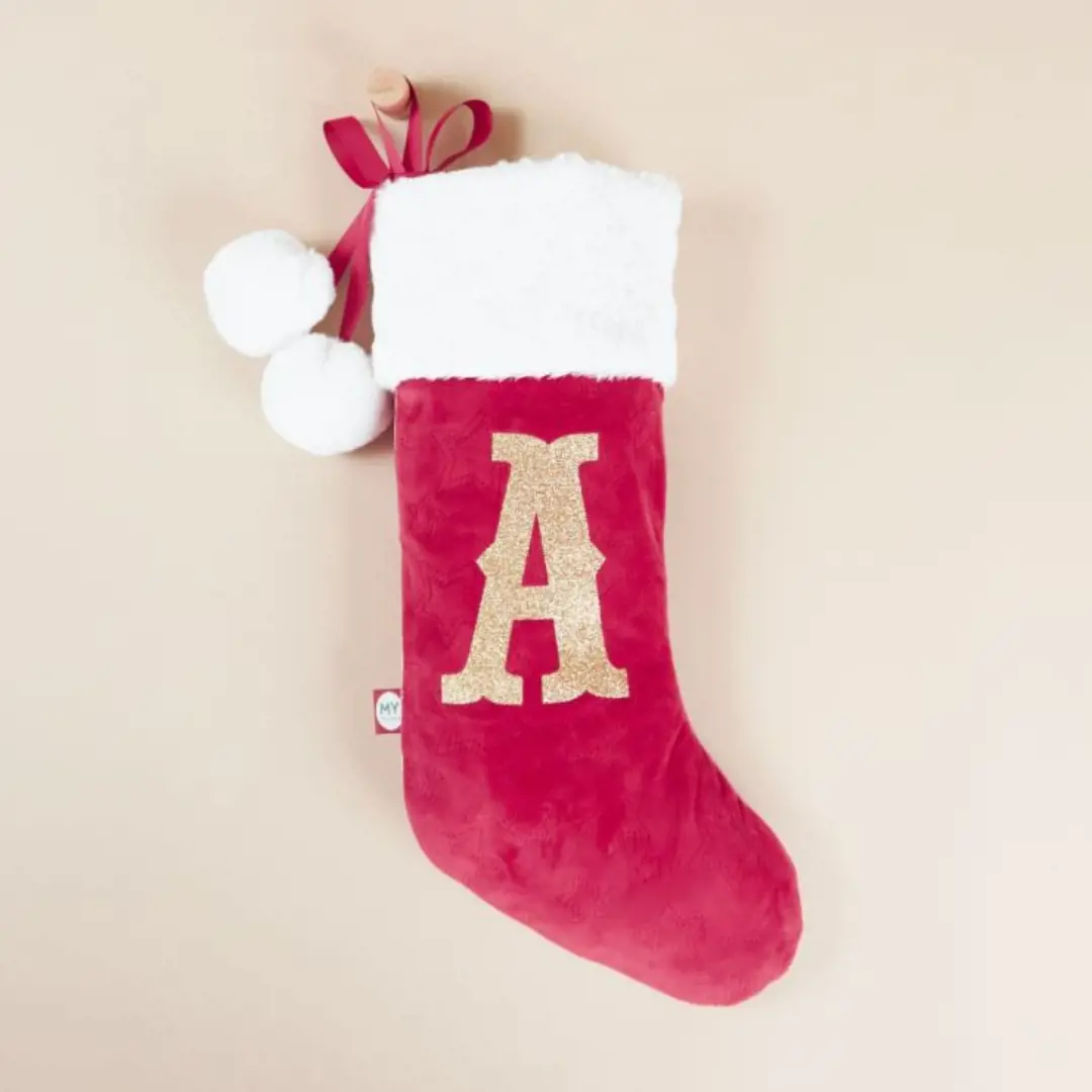 Personalised Velvet Stocking
