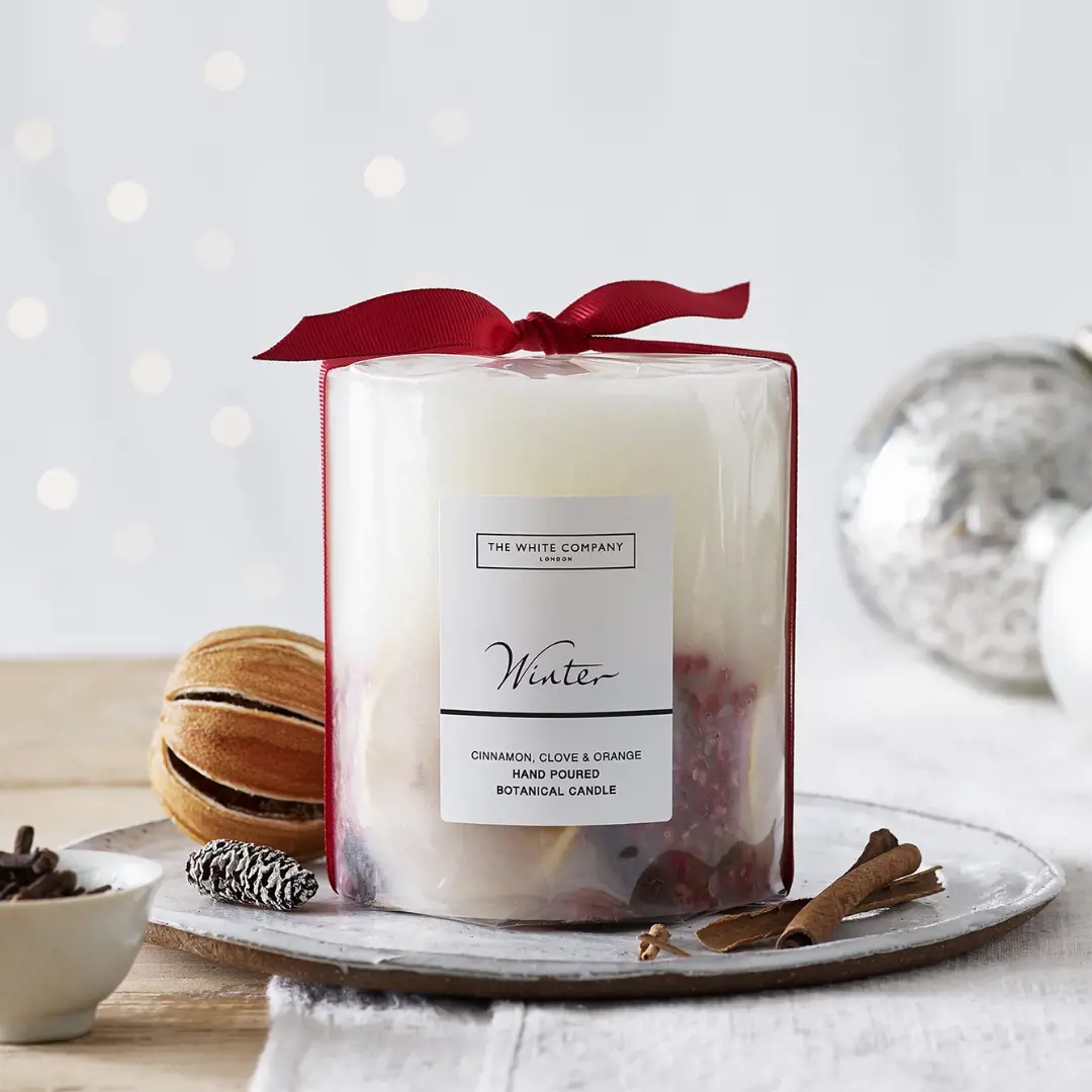 Winter Medium Botanical Candle