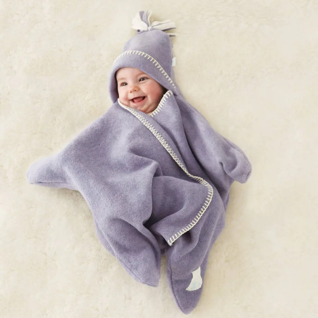 Star Fleece Baby Wrap