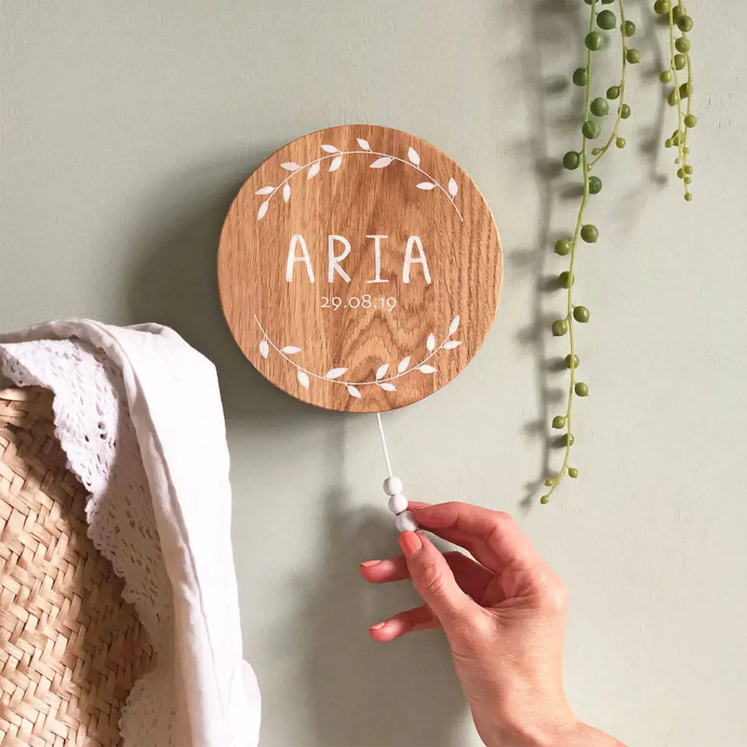 Oak Musical Wreath Plaque