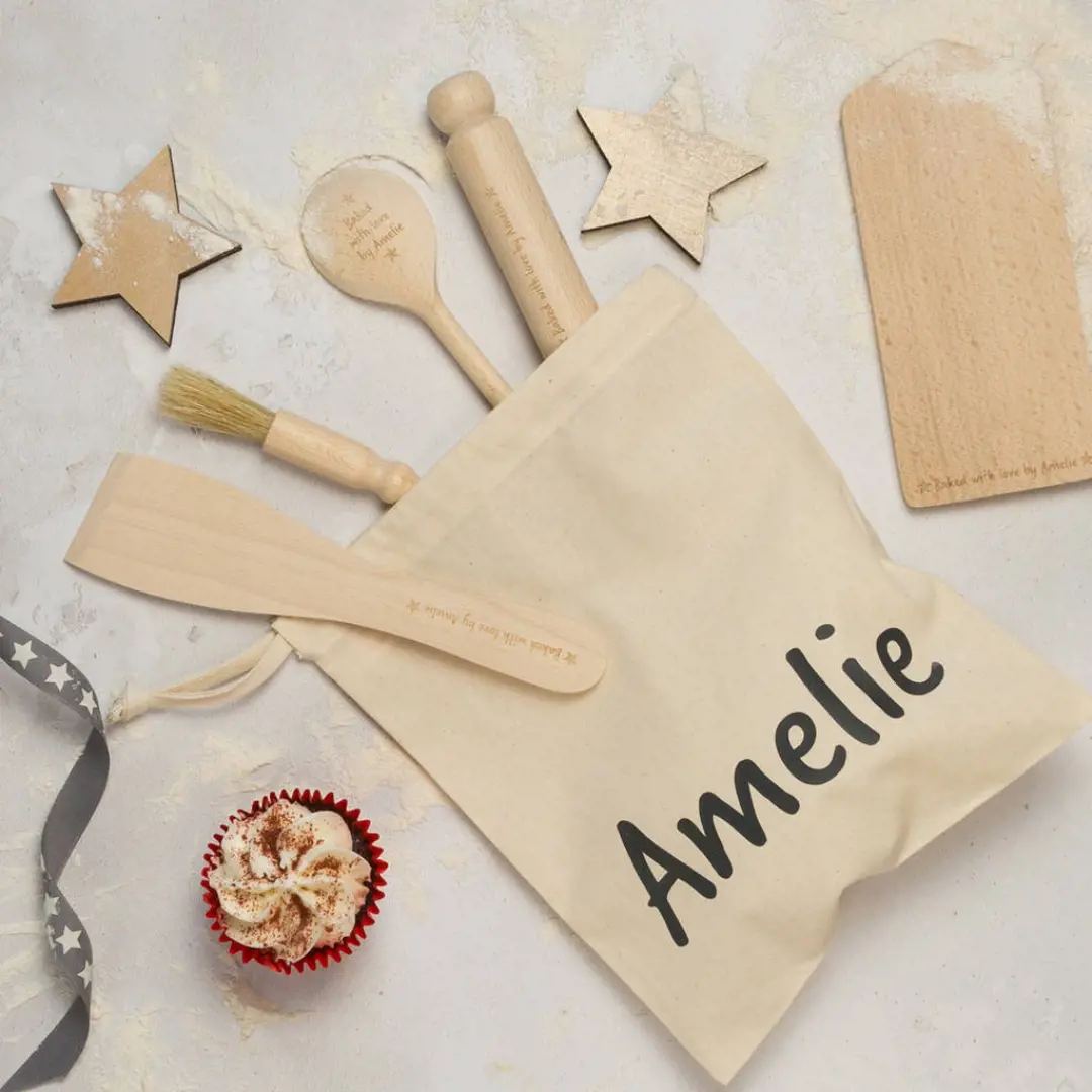 Personalised Kids Baking Set
