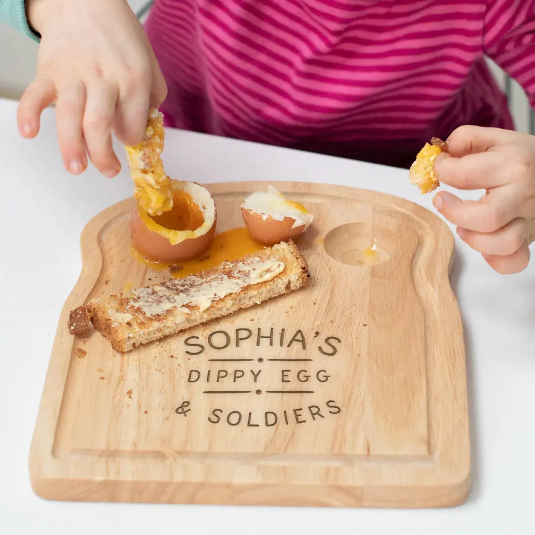 Personalised Egg And Toast Board
