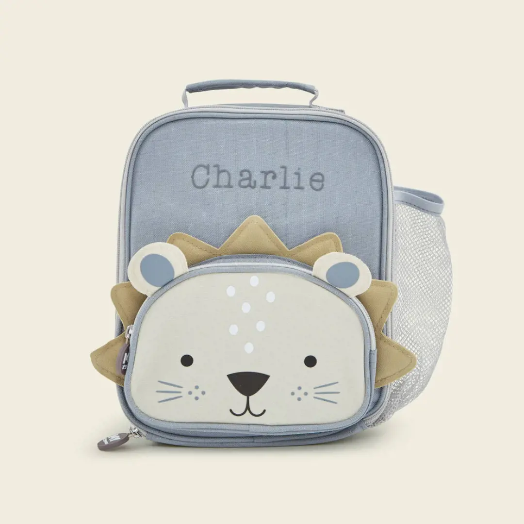 Personalised Lion Lunch Bag