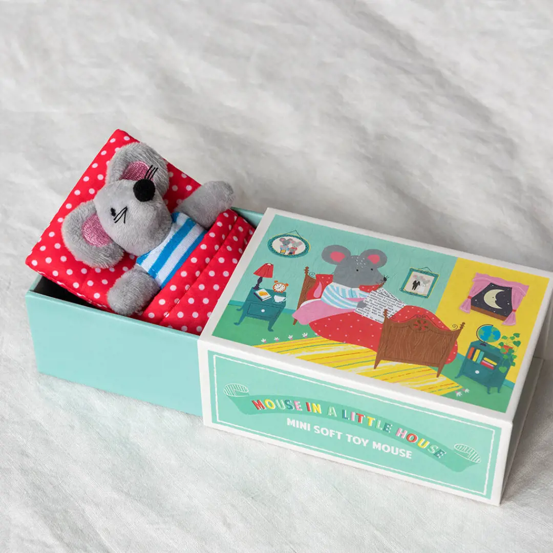 Mouse In A Little House Soft Toy