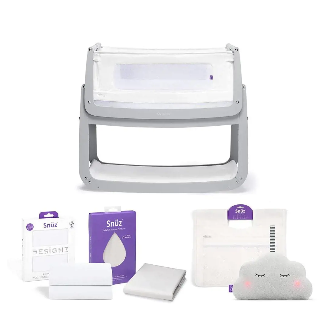 SnuzPod4 Bedside Crib Essential Bundle