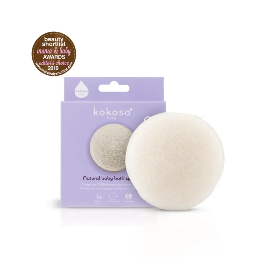 Natural Konjac Baby Bath Sponge