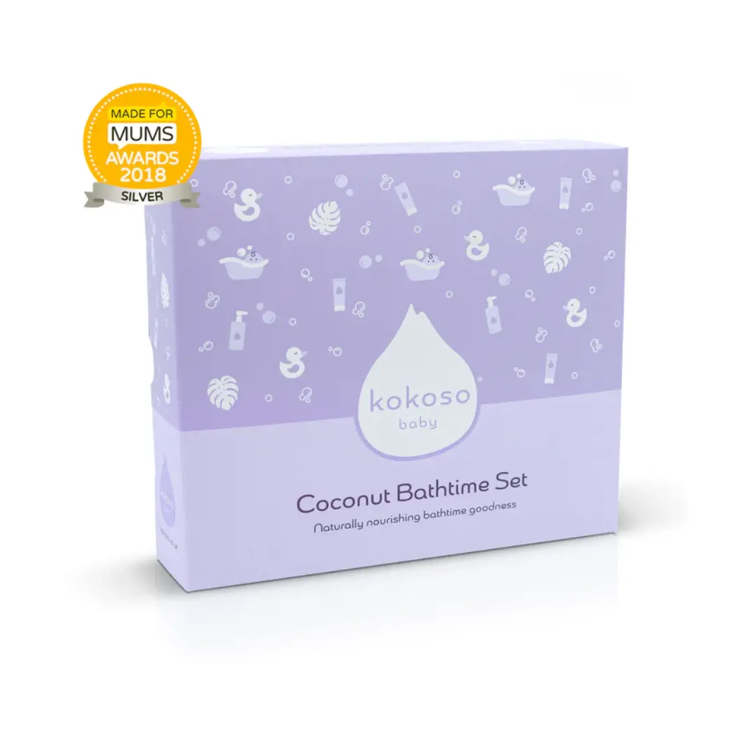 Coconut Bathtime Set