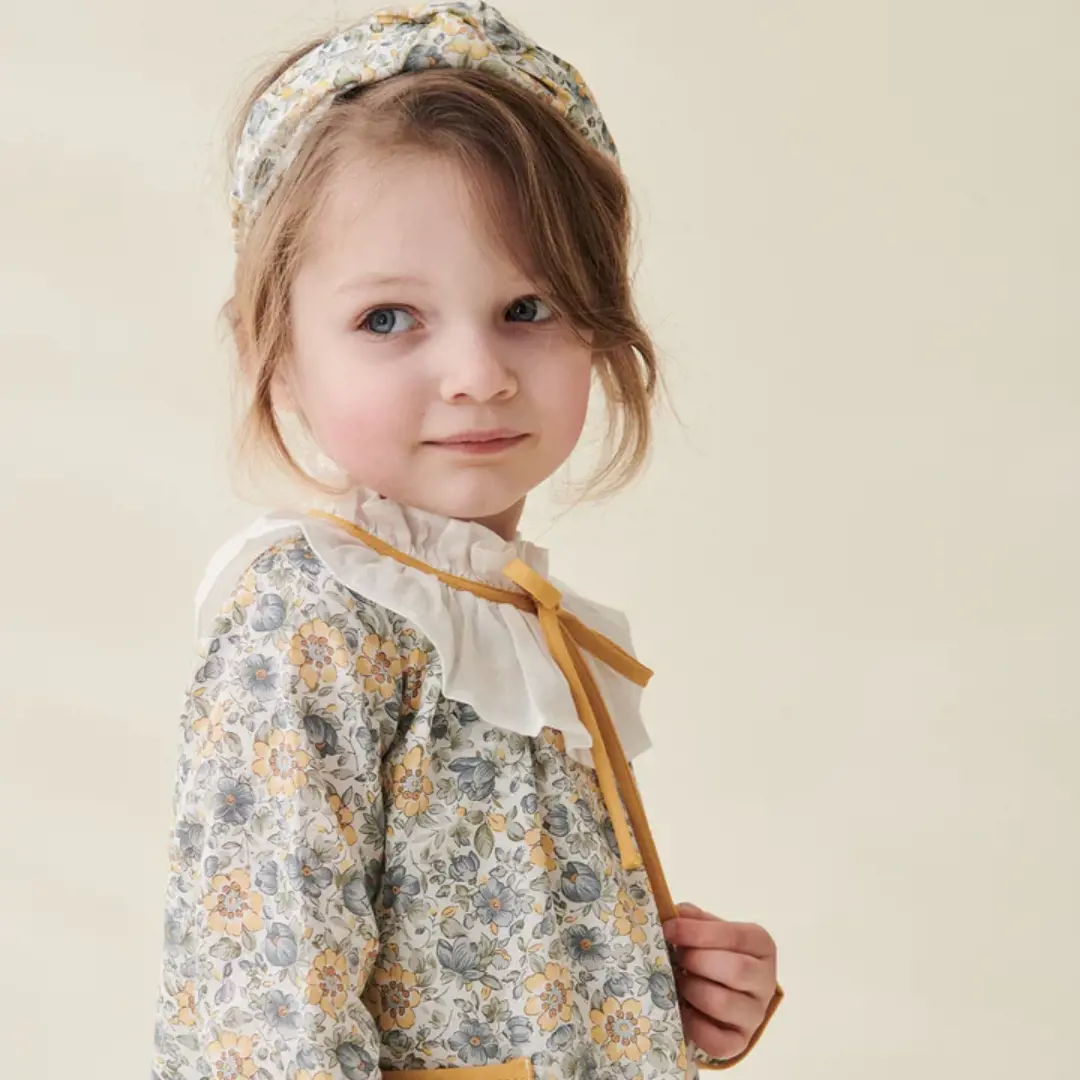 Green Floral Odisea Baby Set
