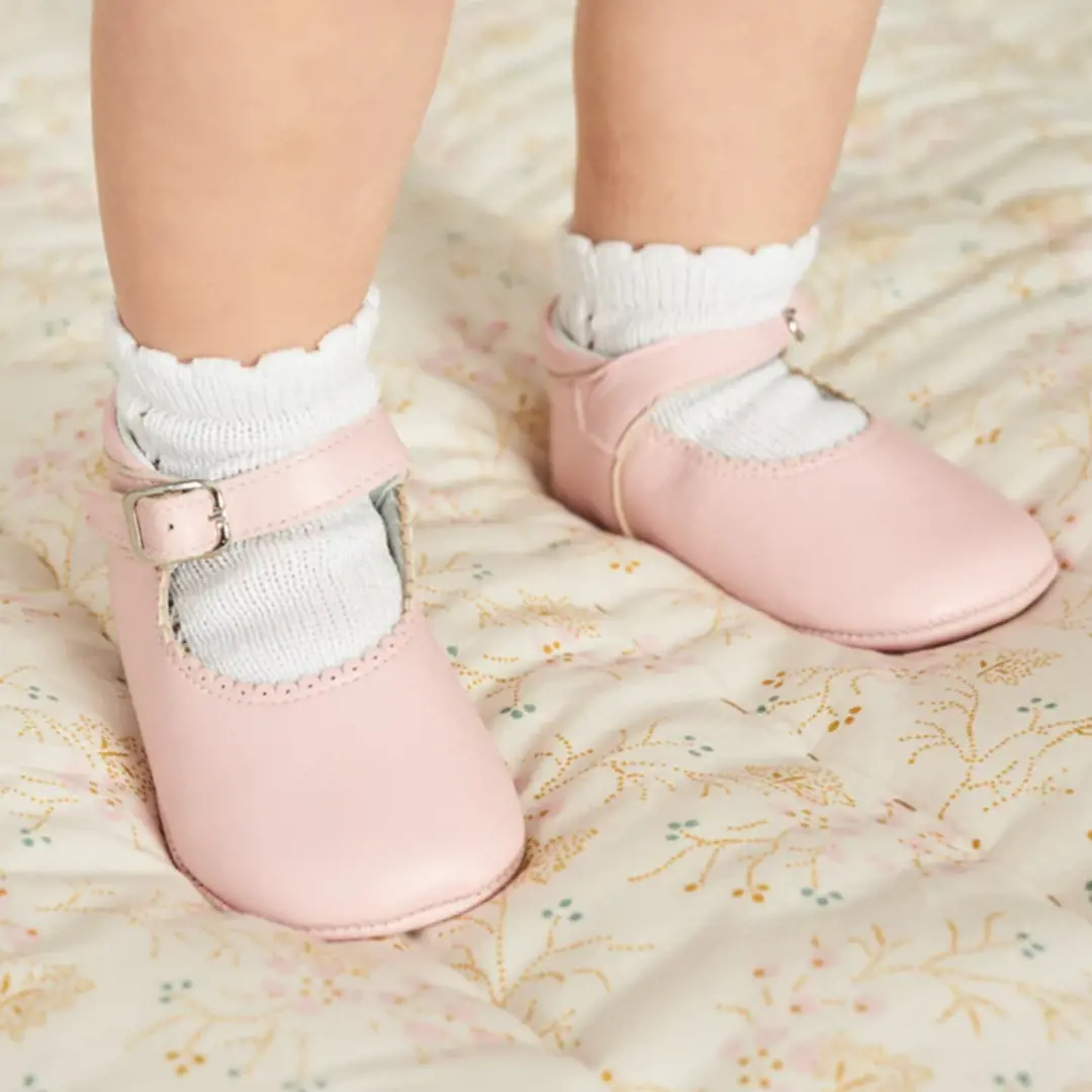 Light Pink Pram Mary Janes