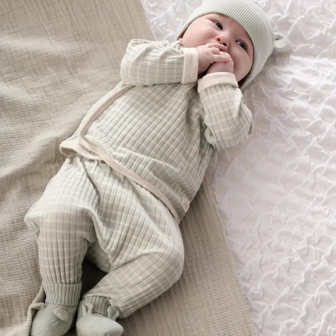 Stripe Ribbed Set - 2 Piece Set