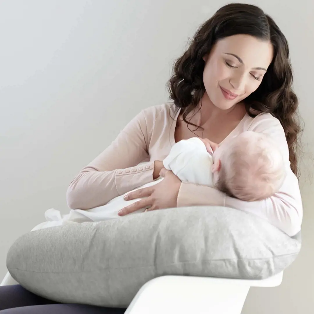 Nursing Pillow - Soft Grey