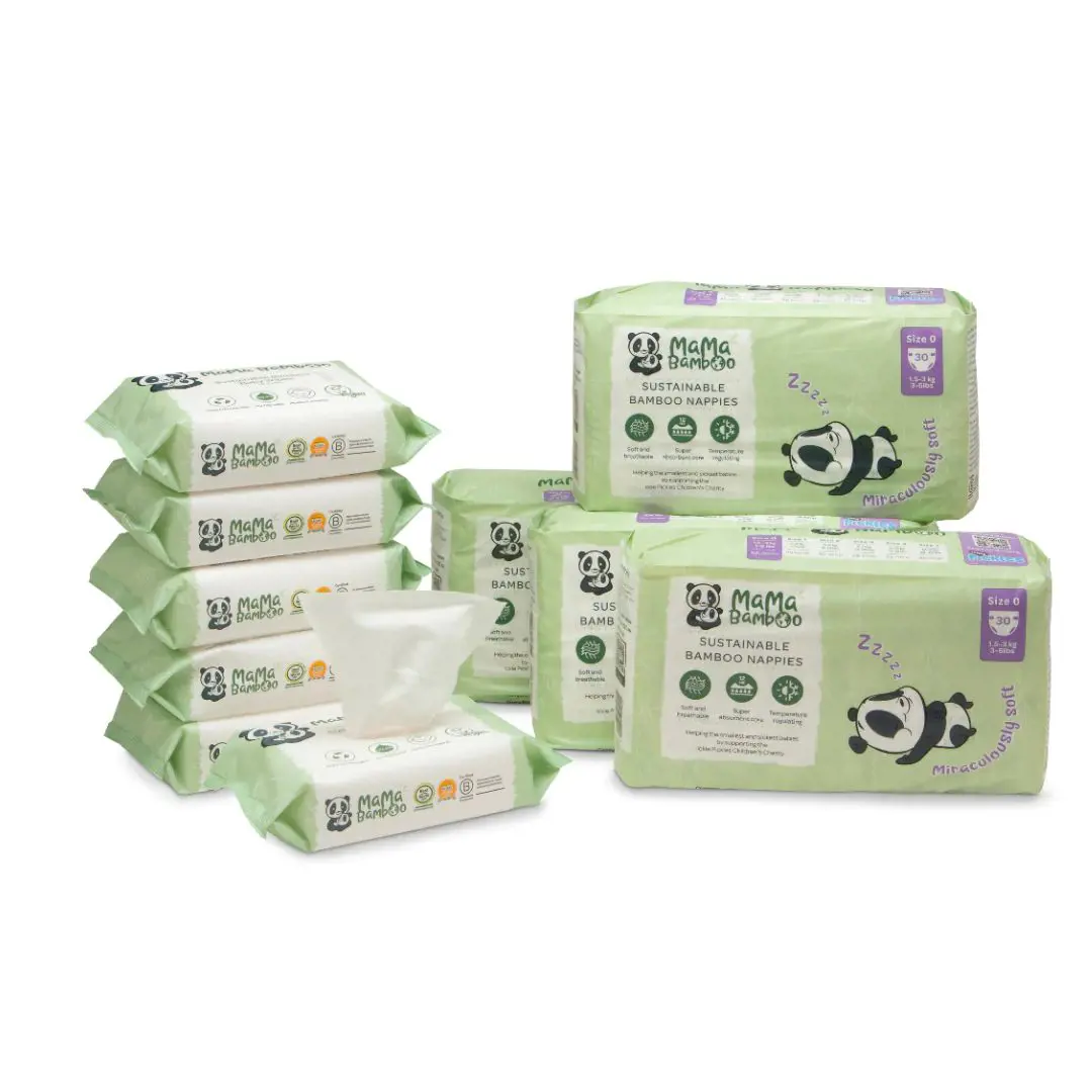 Mama Bamboo Newborn Starter Bundle