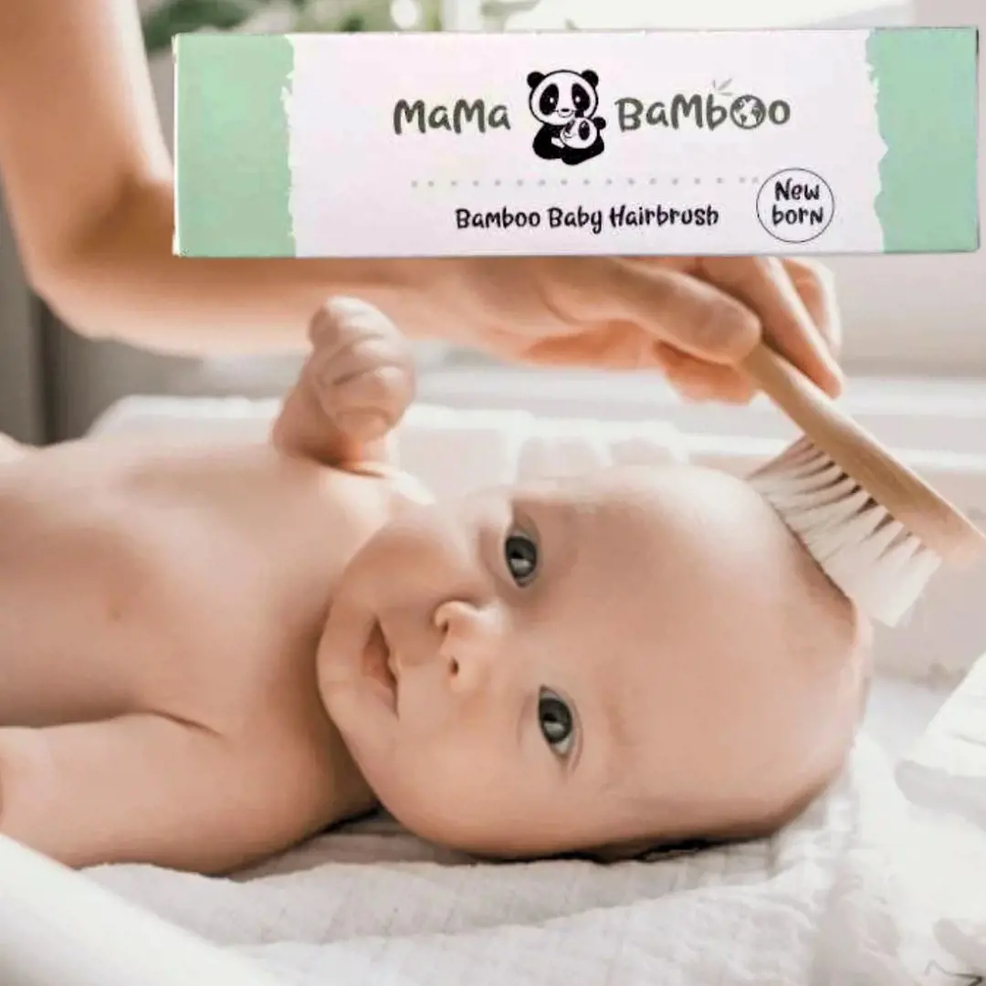 Mama Bamboo Baby Hairbrush