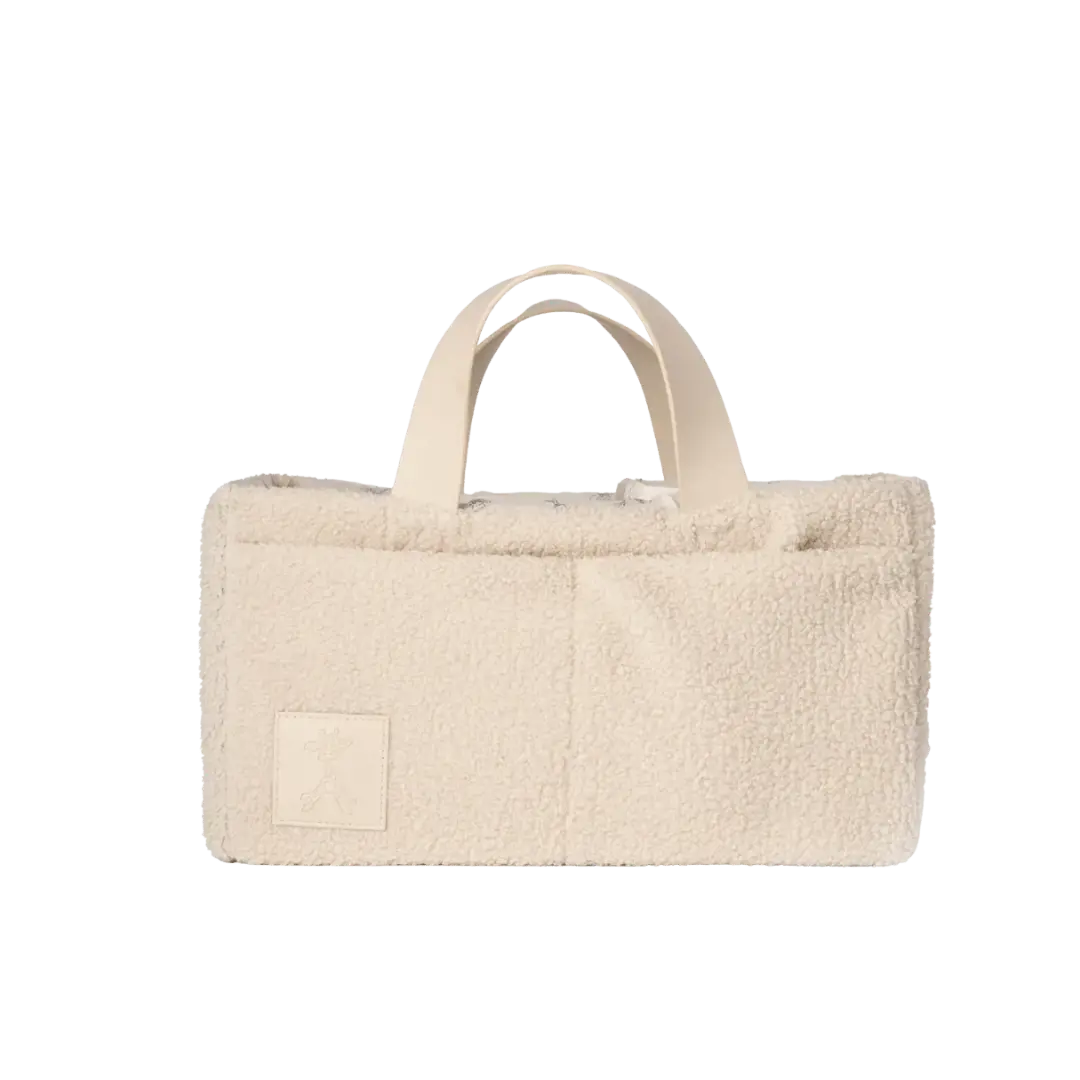 Teddy Nappy Caddy - Sand Beige