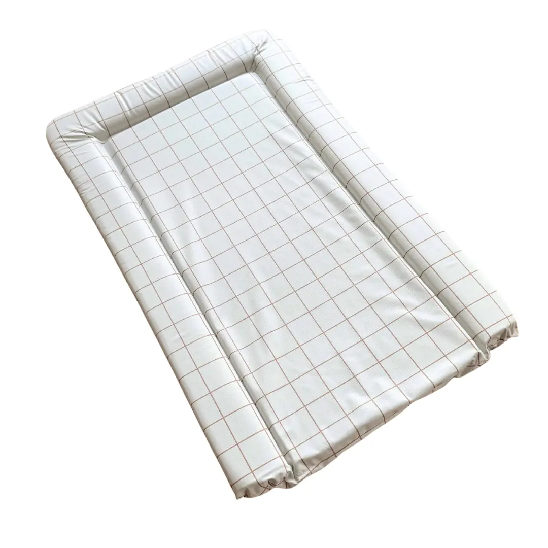 Mabel & Fox Baby Changing Mat - Mustard Grid