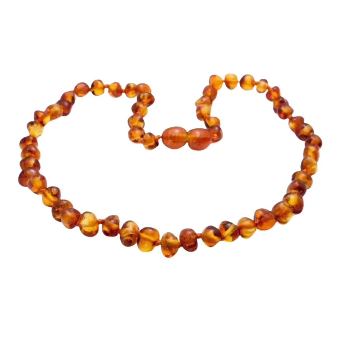 Baby J's Amber & Accessories Cognac Baltic Amber Necklace