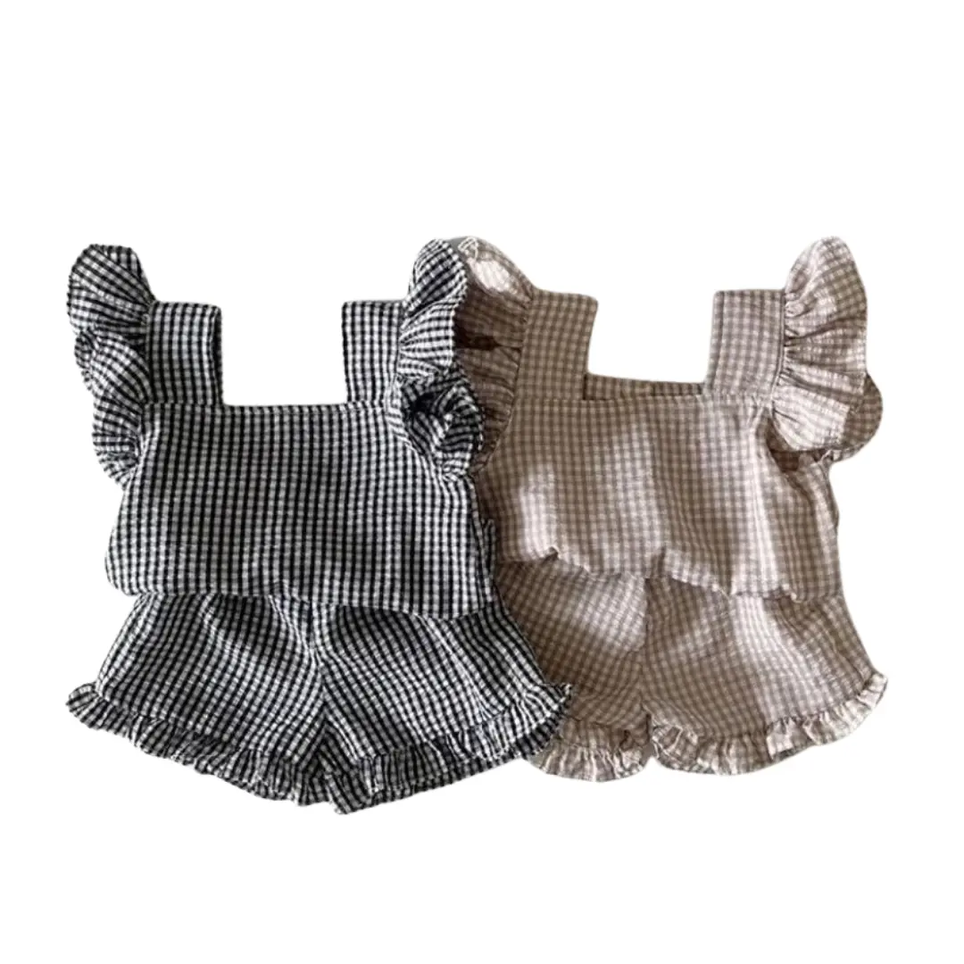 Bertie & Me Gingham Two Piece