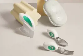 doddl Toddler Spoon, Fork & Knife Cutlery Set with Case