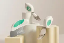 doddl Toddler Spoon, Fork & Knife Cutlery Set