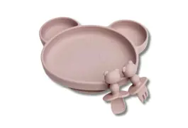 Panda Baby Suction Plate & Cutlery Set