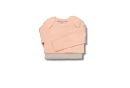 Longsleeve Bodysuit 2pk - Seashell/Sand