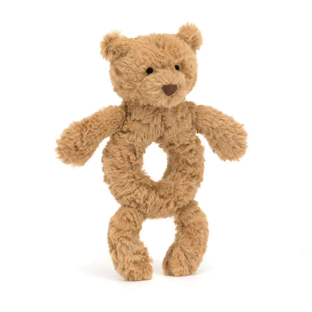 Batholomew Bear Ring Rattle