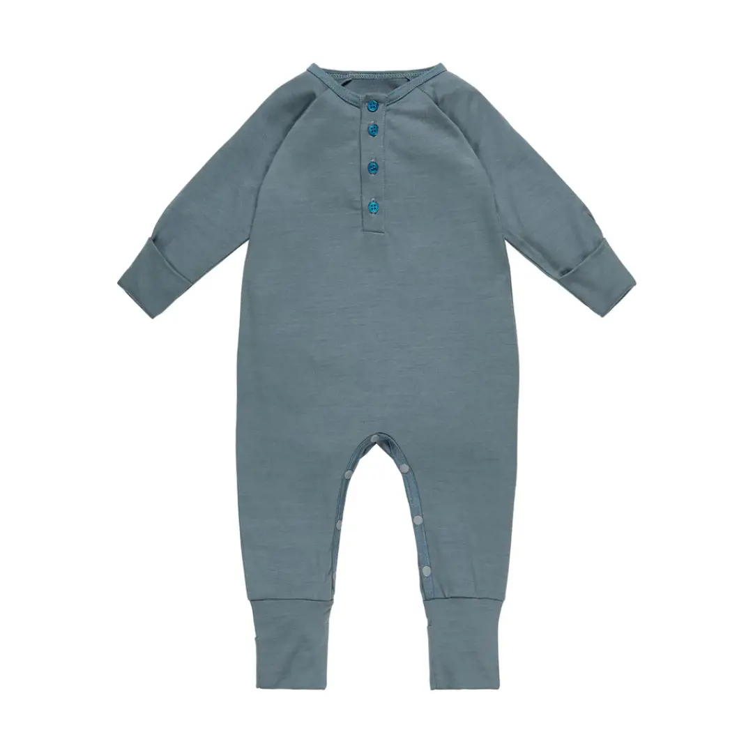 Grow Wild Smalls Merino Wool Baby Onesie