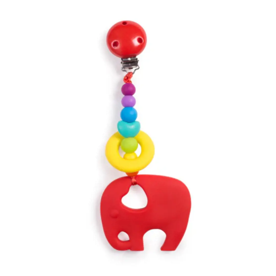 Lilith Loves Henry Clippable Elephant Teething Toy