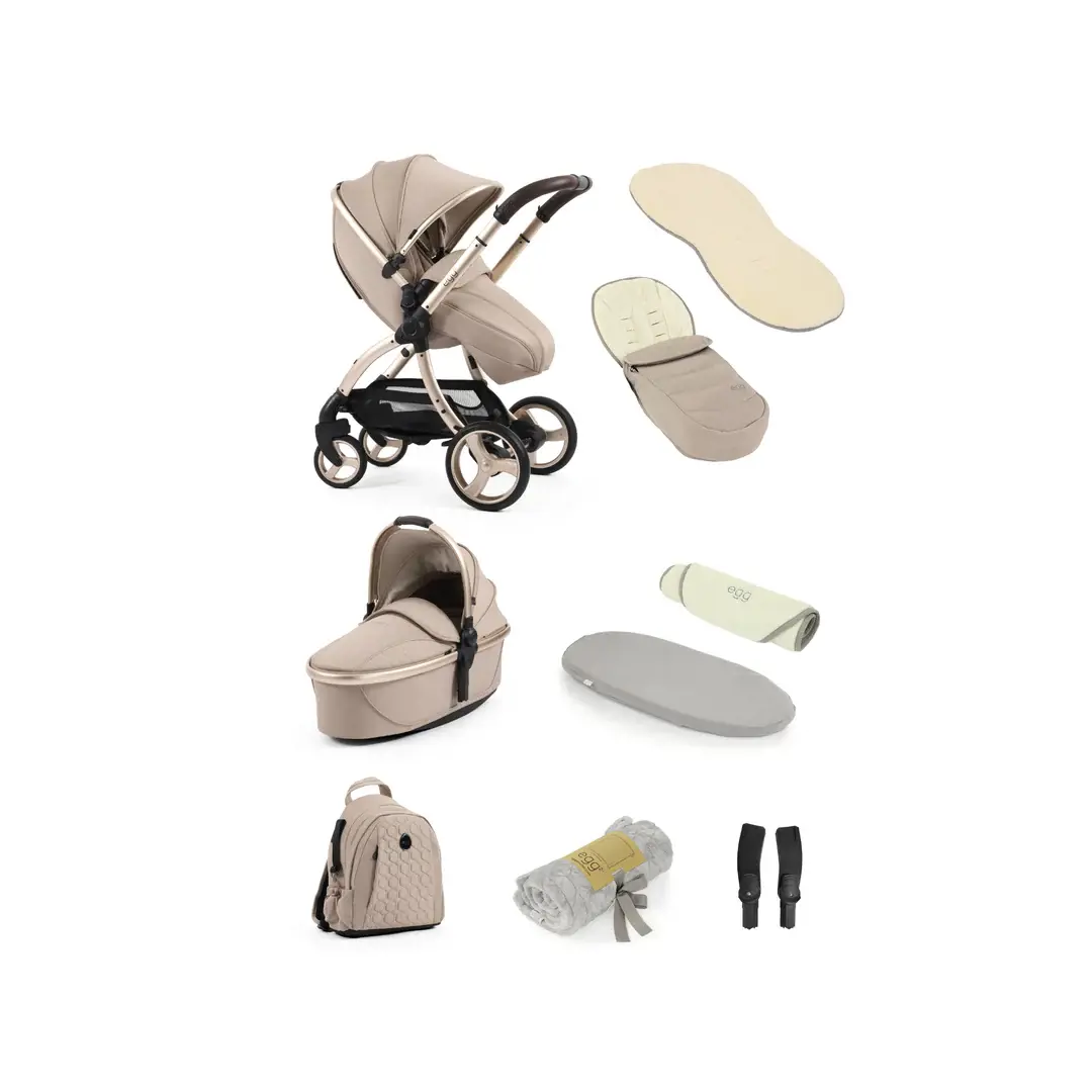 Little Poppet & Co Egg3 Stroller Snuggle Bundle
