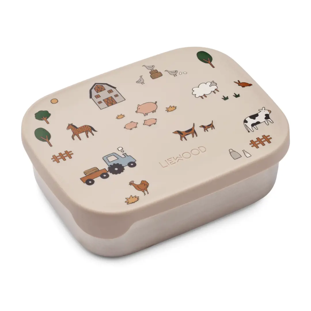 Liewood Arthur Lunchbox Farm Sandy