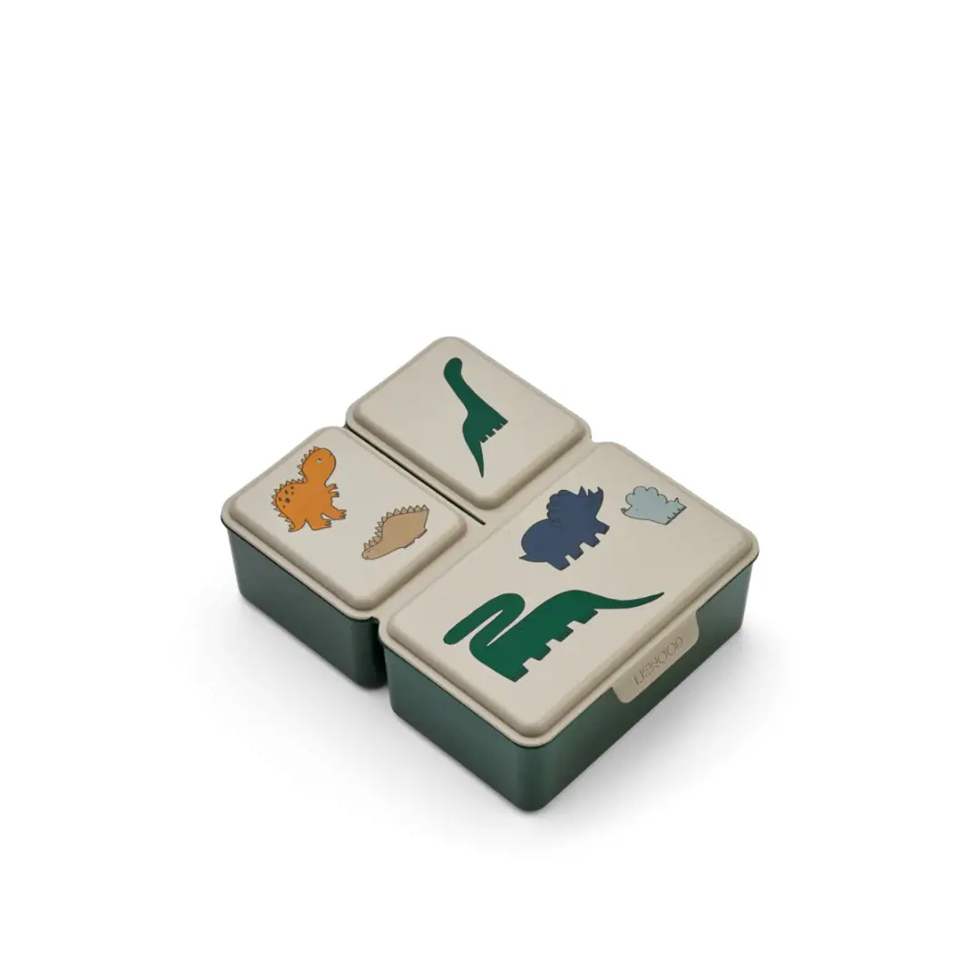 Liewood Driss Lunchbox Dinosaurs Mist