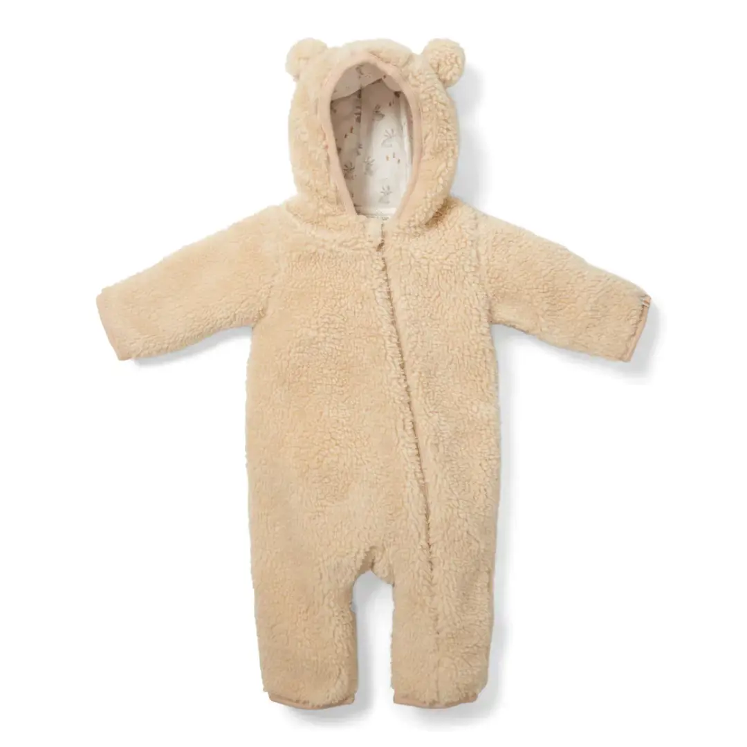 Little Dutch Teddy One Piece Suit Sand