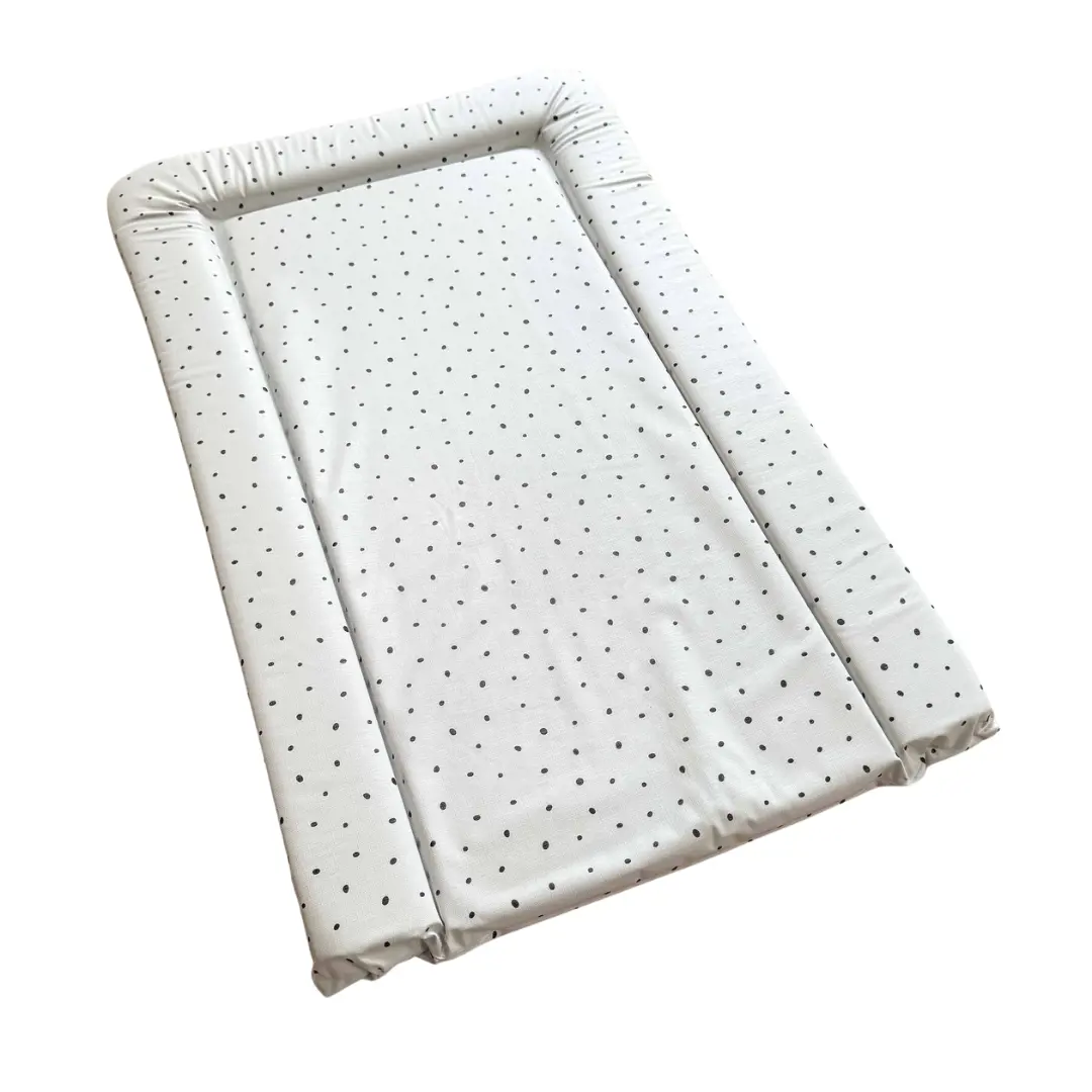 Monochrome Spotty Baby Change Mat