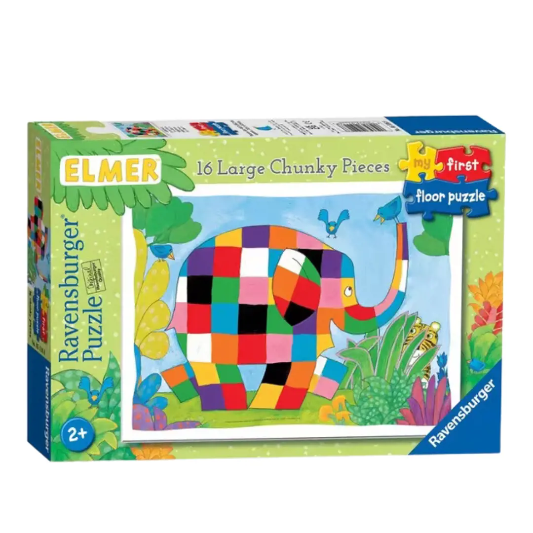 Elmer the Patchwork Elephant Jigsaw Puzzle