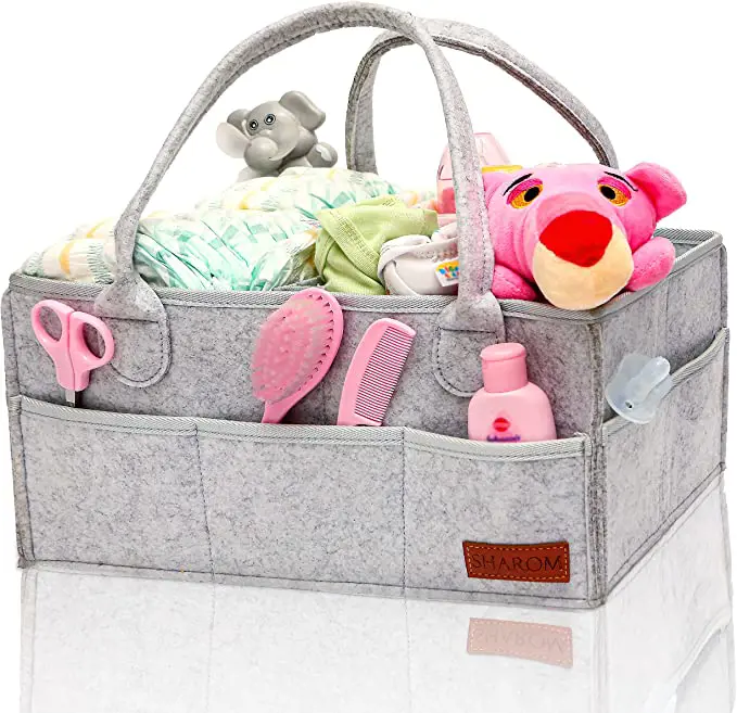 SHAROM Nappy Caddy Organiser