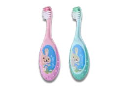 FlossBrush™ Baby Bristles Toothbrush Double Pack